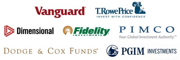 Investment options - logos